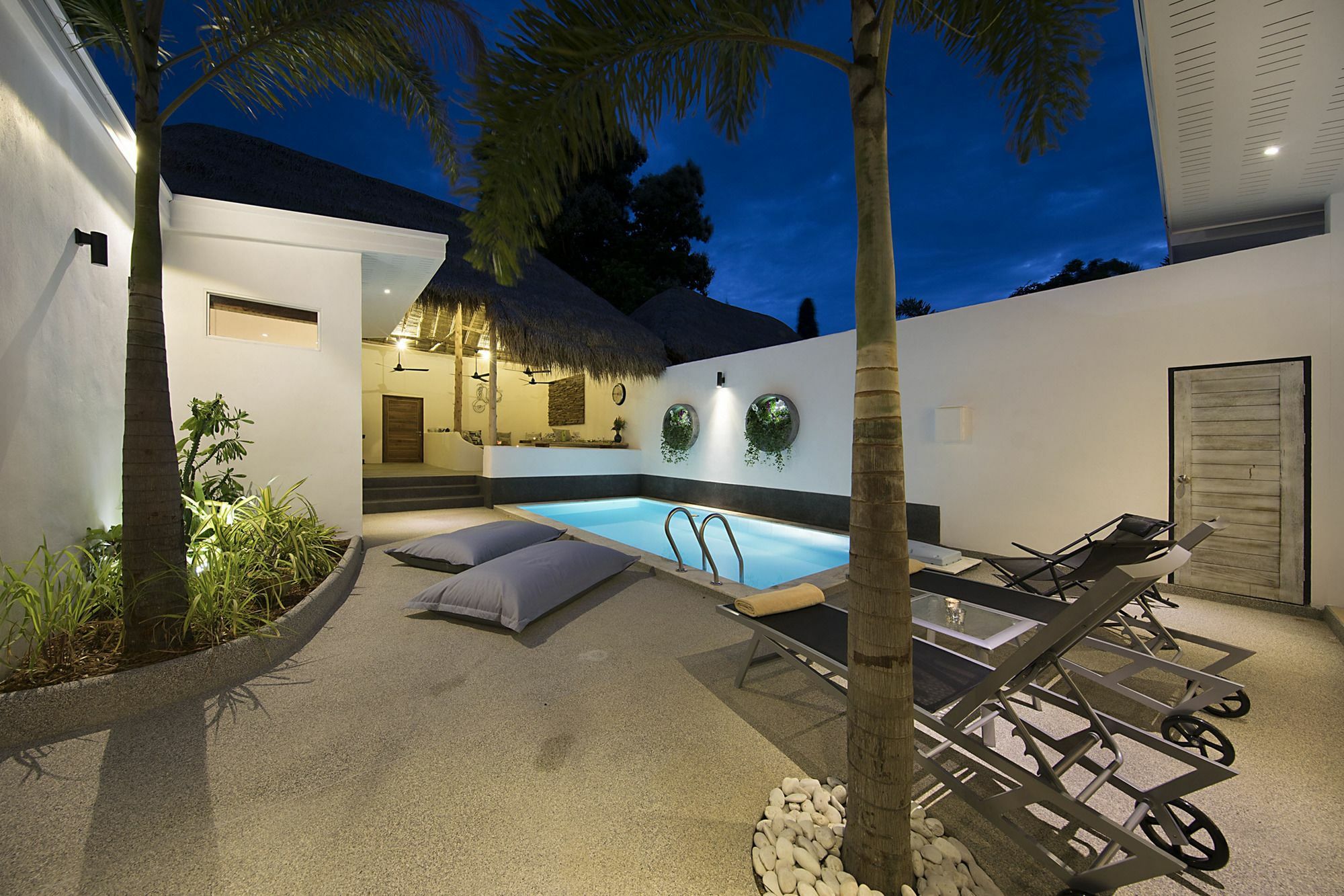Aditaya Pool Beach Villas Bophut Buitenkant foto