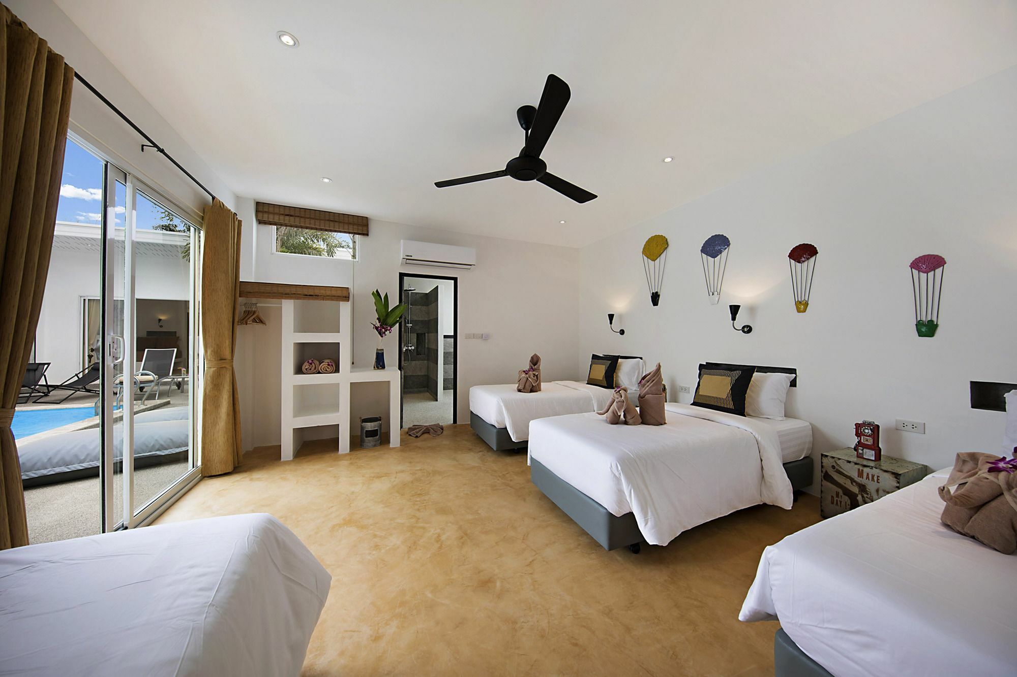 Aditaya Pool Beach Villas Bophut Buitenkant foto